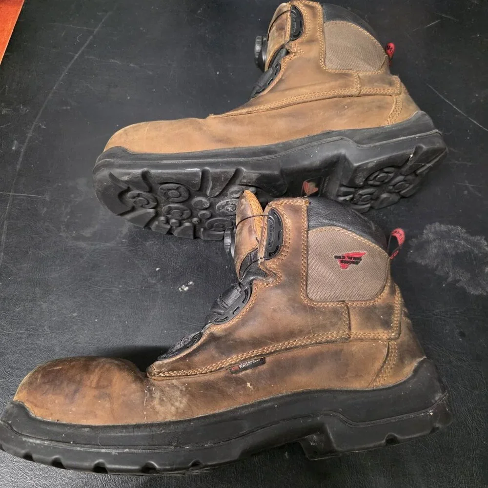 Red Wing 4216 Work Hiking Boots Men’s Size 13 D Waterproof Brown Saftey Toe